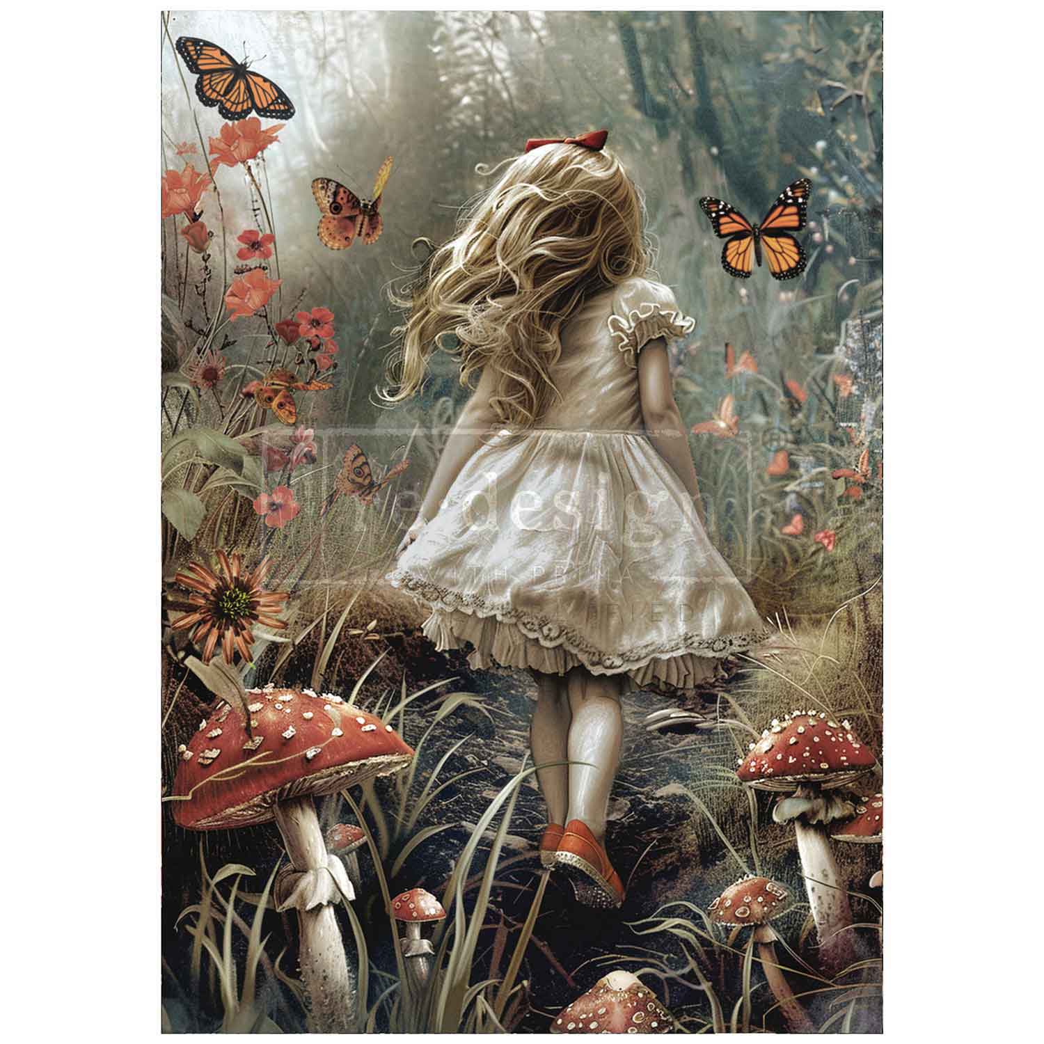 Carta da Decoupage Fiber “Dreamlike Trails” 1 foglio A1