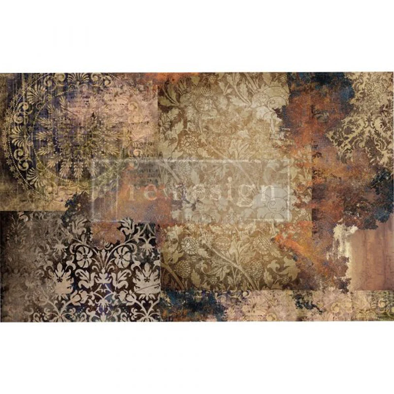 Carta da Découpage "GOTHIC RHAPSODY" in Tessuto 48x76cm