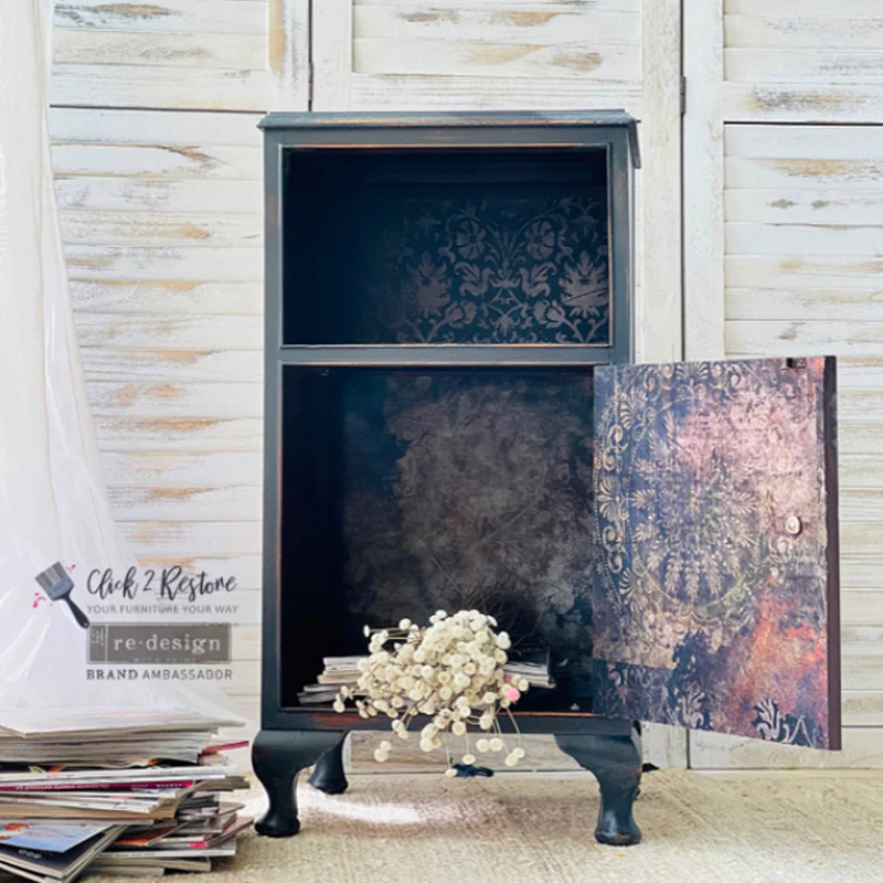 Carta da Découpage "GOTHIC RHAPSODY" in Tessuto 48x76cm - Image 3