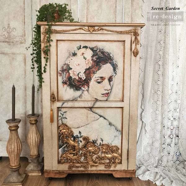 Carta da Découpage "Peaceful Ponder" in Carta di Riso 59x84 cm - Image 3