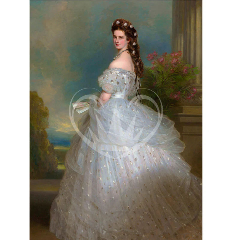 Carta da Découpage "Posh Princess" in Carta di Riso Posh chalk 30x42cm