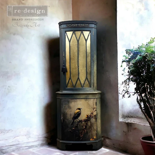 Carta da Découpage "Rustic Refuge" in Carta di Riso 59x84 cm - Image 2