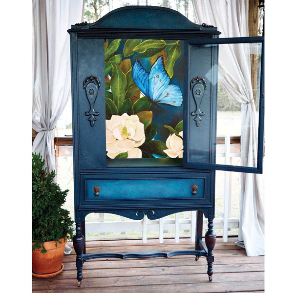 Carta da Découpage "Sapphire Angel" in Carta di Riso 59x84 cm - Image 4