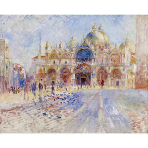 Carta da Découpage "Venetian Palace" in Carta di Riso Posh chalk 28,5x40cm