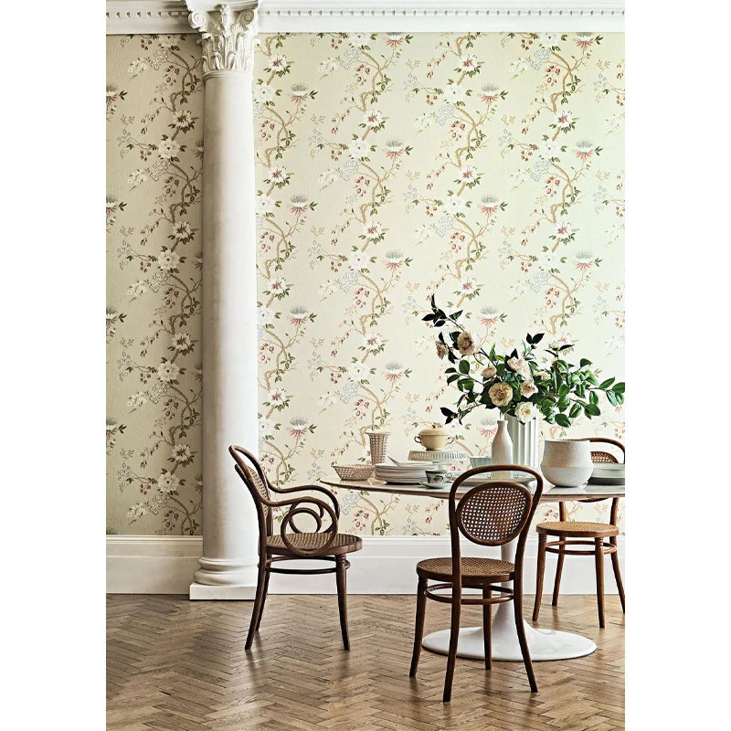 Carta da Parati "CAMELLIA ÉCRU" Botanical | COLE & SON - Image 3