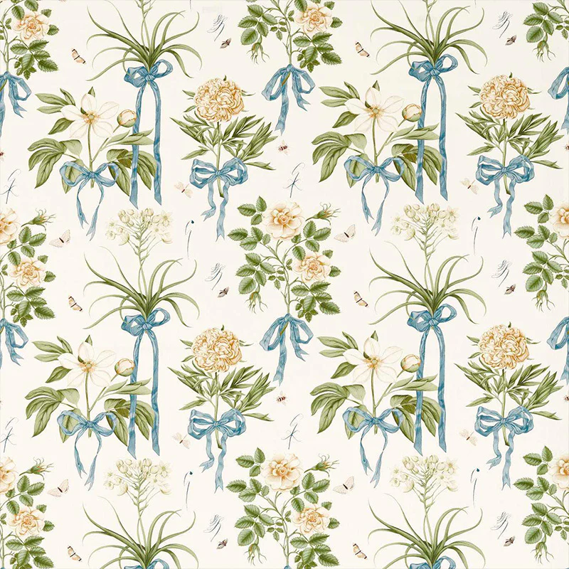 Carta da parati "CUPID'S BEAU QUINCE/CHALK" - SANDERSON