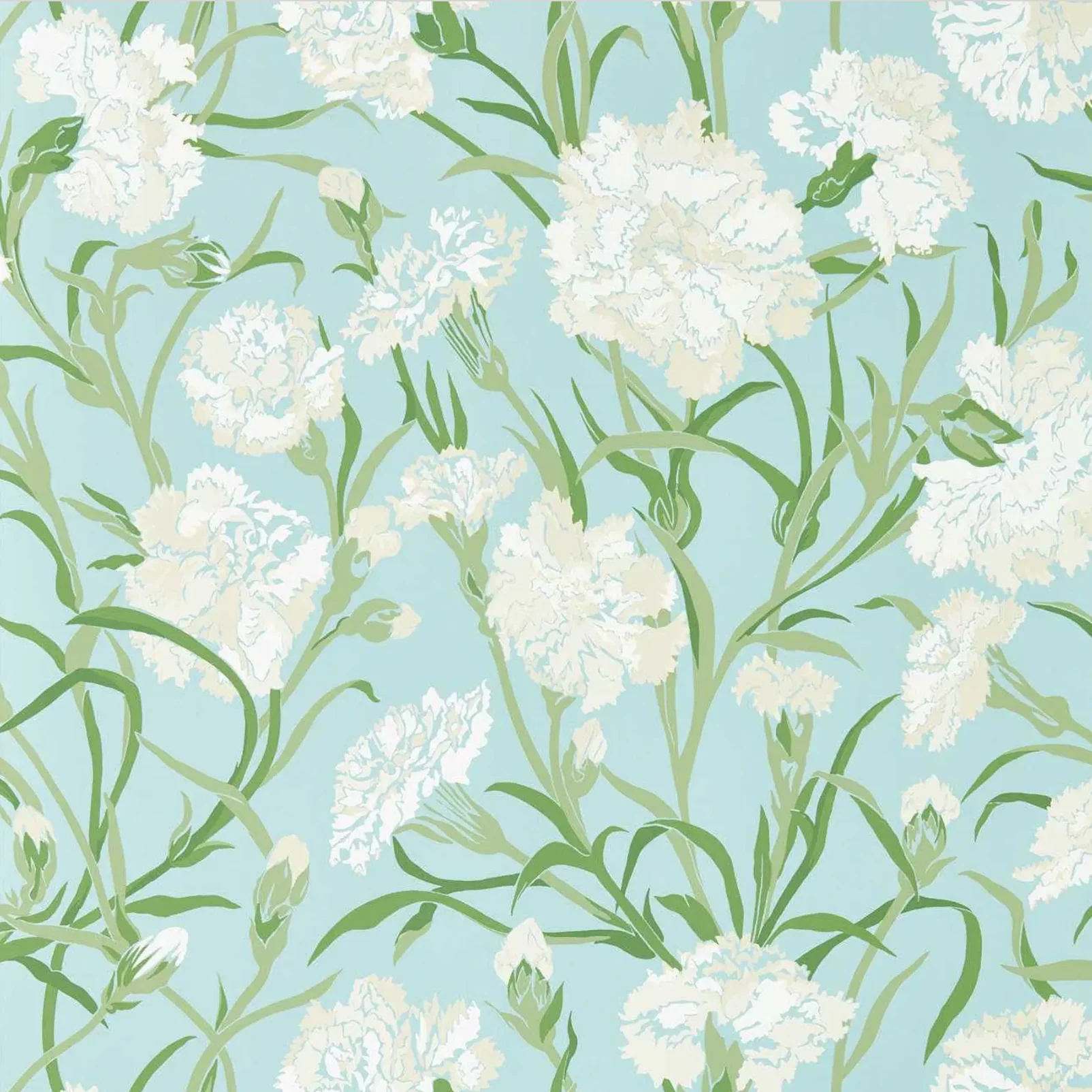 Carta da Parati “Fleur De Joie Bianco” | HARLEQUIN