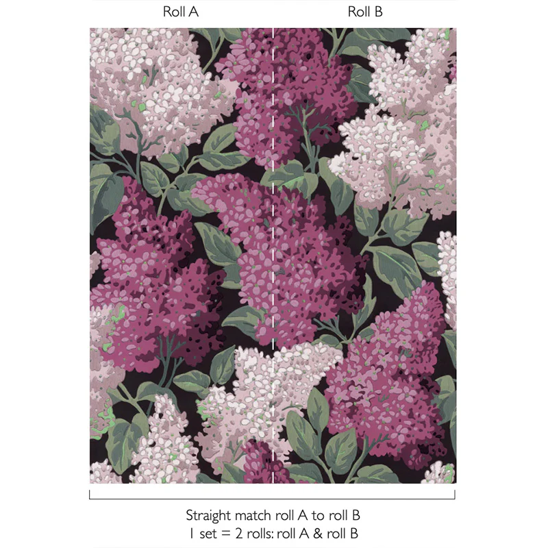 Carta da Parati "LILAC GRANDIFLORA (2 roll set)" Botanical | COLE & SON - Image 4