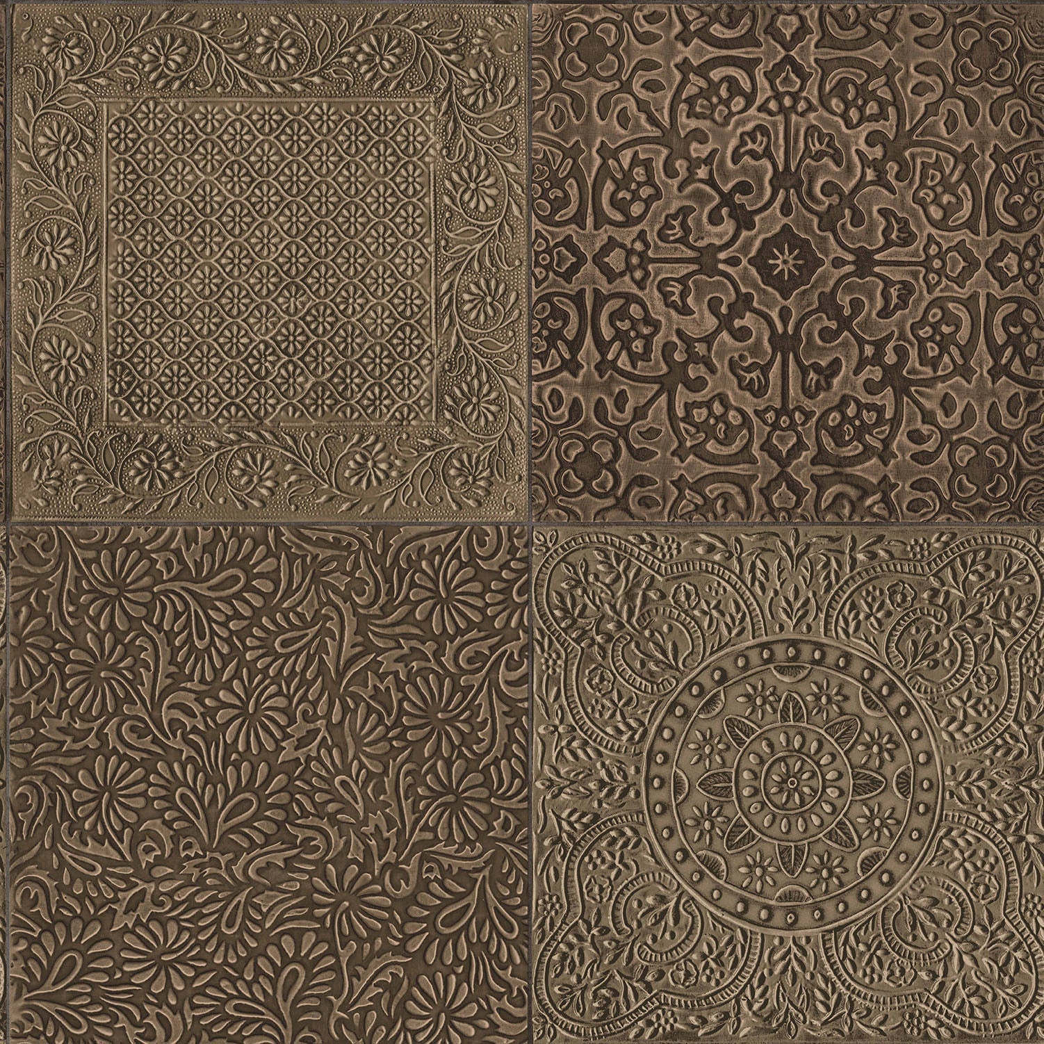 Carta da Parati "MARTYN LAWRENCE BULLARD" Bazaar marrone | COLE & SON