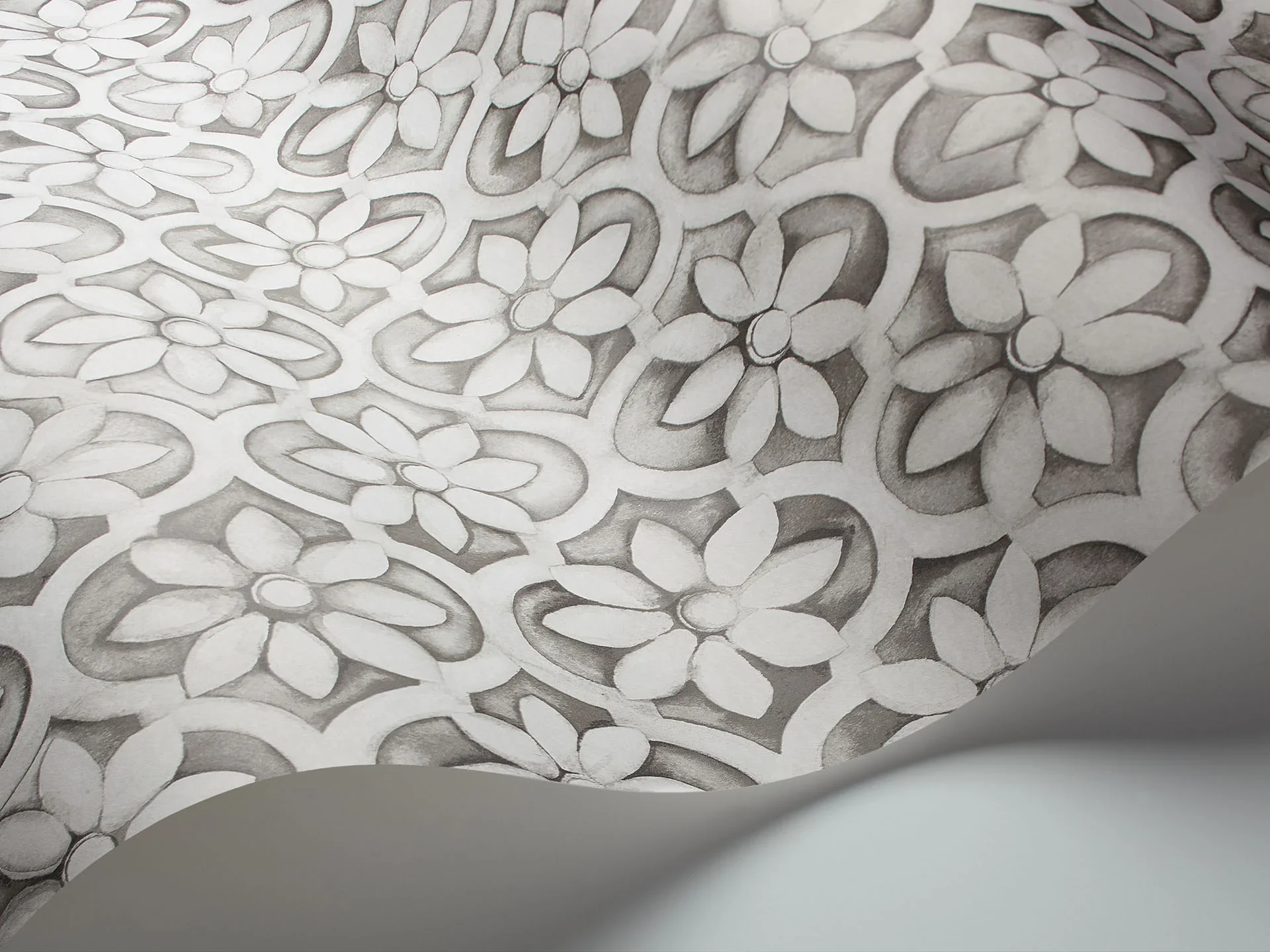 Carta da Parati "MARTYN LAWRENCE BULLARD" Jali trellis bianco | COLE & SON - Image 2