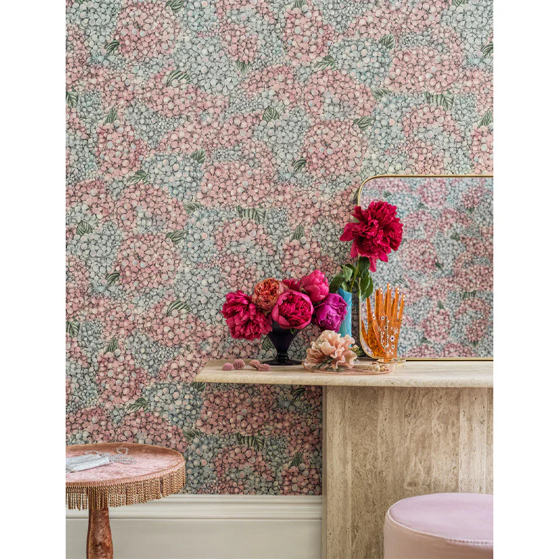 Carta da Parati "ORTENSIE ROSA" Fornasetti | COLE & SON - Image 3