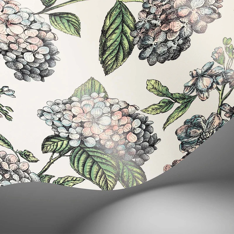 Carta da Parati "RAMO DI ORTENSIA ROSA" Fornasetti | COLE & SON - Image 2