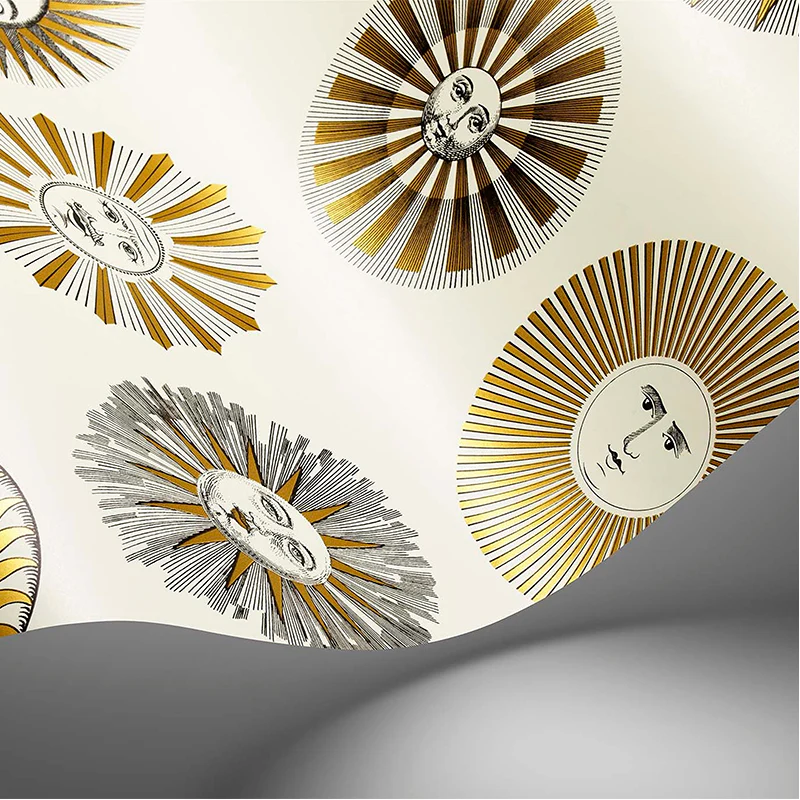 Carta da Parati "SOLI AVORIO & ORO" Fornasetti | COLE & SON - Image 2