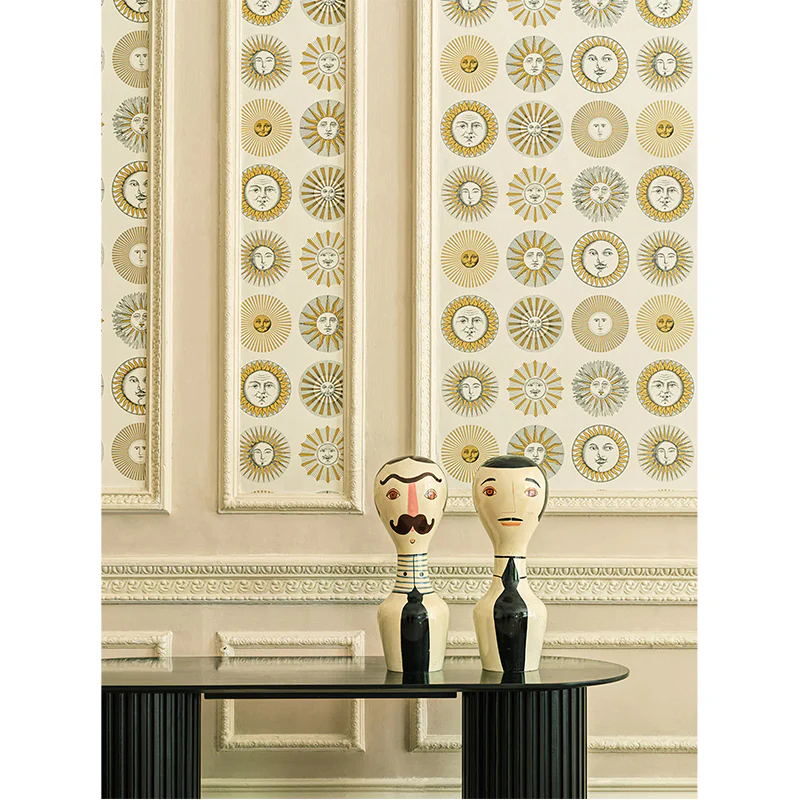 Carta da Parati "SOLI AVORIO & ORO" Fornasetti | COLE & SON - Image 3