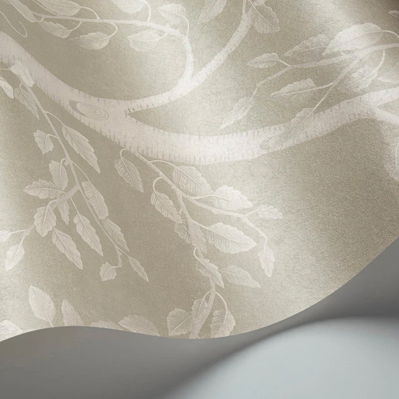 Carta da Parati "SEASONAL WOODS Platinum Pearl" The Garden | COLE & SON - Image 2