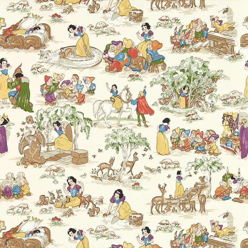 CARTA DA PARATI "SNOW WHITE WHIPPED CREAM" - Disney x HOME - Sanderson