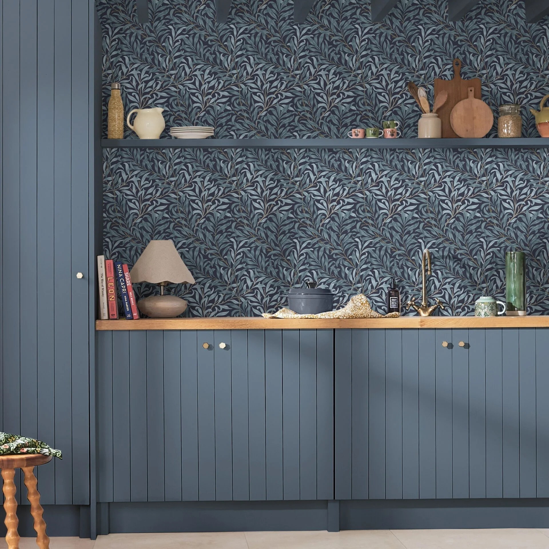 Carta da parati "Willow Bough Deep blues" - Morris at home - Image 3