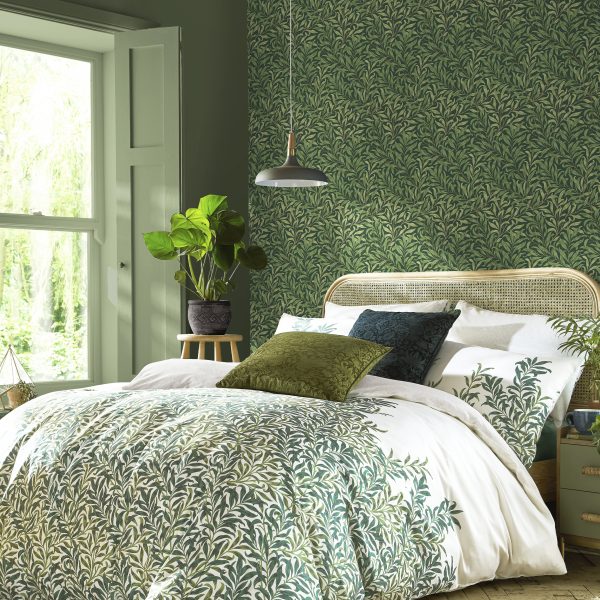 Carta da parati "Willow Bough Deep Green" - Morris at home - Image 2