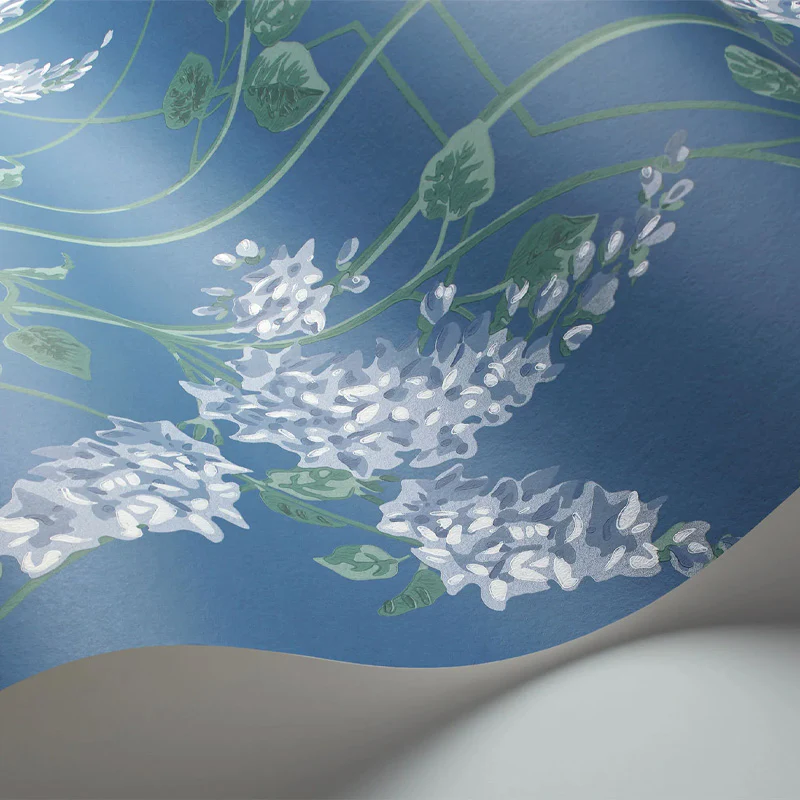 Carta da Parati "WISTERIA BLU" Botanical | COLE & SON