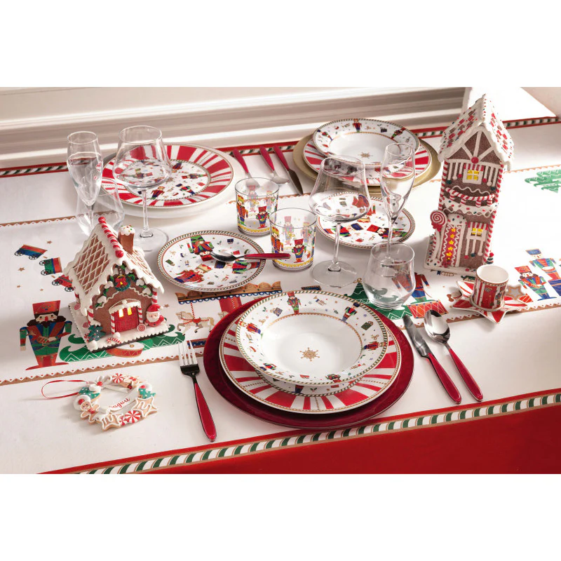 Decorazione casetta con luci led “Depandance Ginger Bread”, 16cm Brandani - Image 2