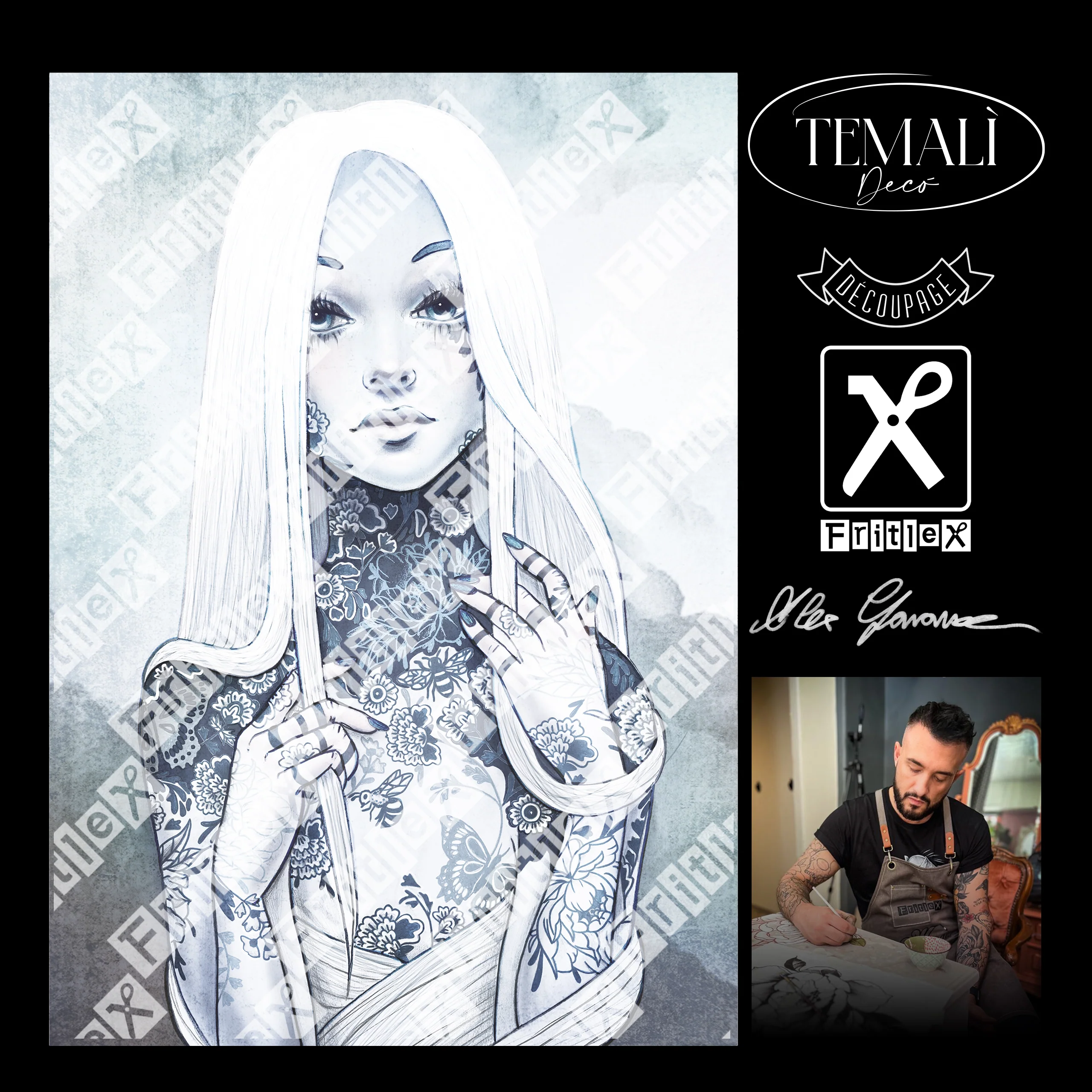 Dècoupage Collezione Alex - Nimue