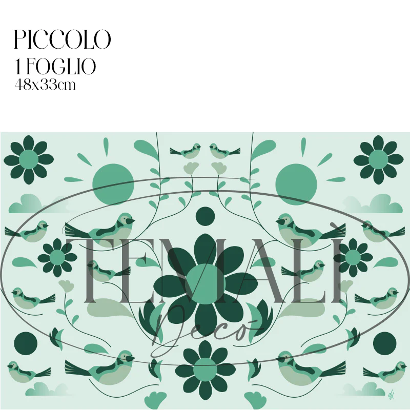 Dècoupage d'autore - Primavera Verde - Luigi Leuce - Image 3