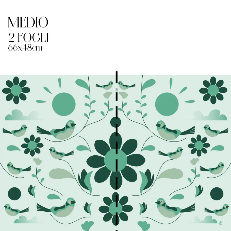 Dècoupage d'autore - Primavera Verde - Luigi Leuce - Image 4