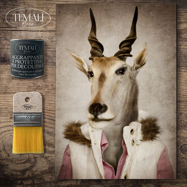 Dècoupage Fauna Pop - Antilope Gentile