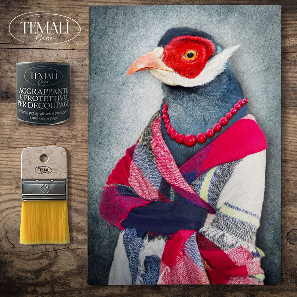 Dècoupage Fauna Pop - Fagiano Elegante