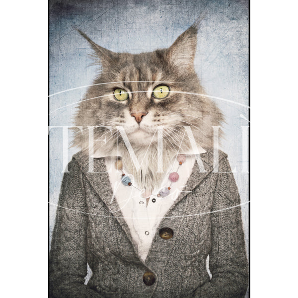 Dècoupage Fauna Pop - Gatto Raffinato - Image 5