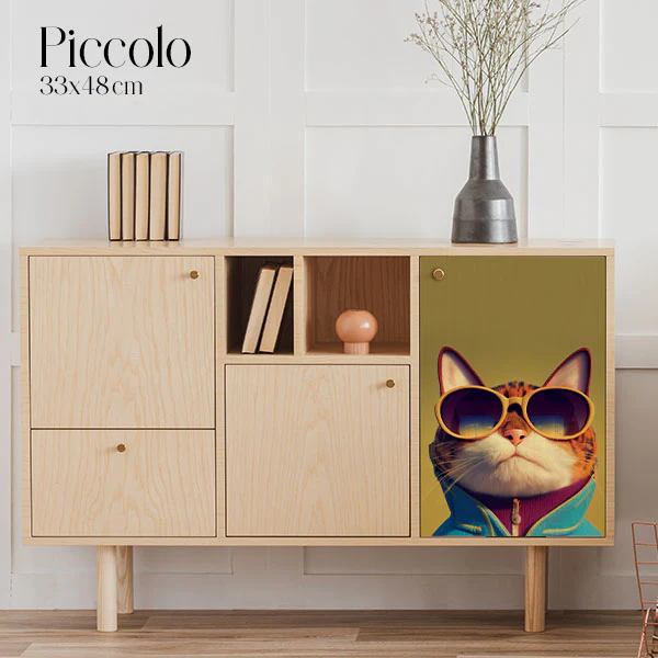 Dècoupage Fauna Pop - Gold Cat - Image 2