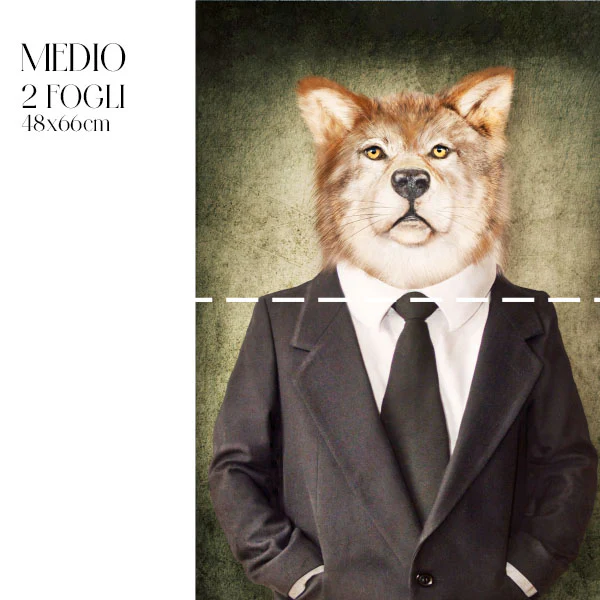Découpage Fauna Pop - Lupo Gentleman - Image 4