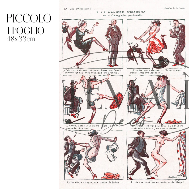 Decoupagé Moda - A La Maniére d'Isadora - Image 3
