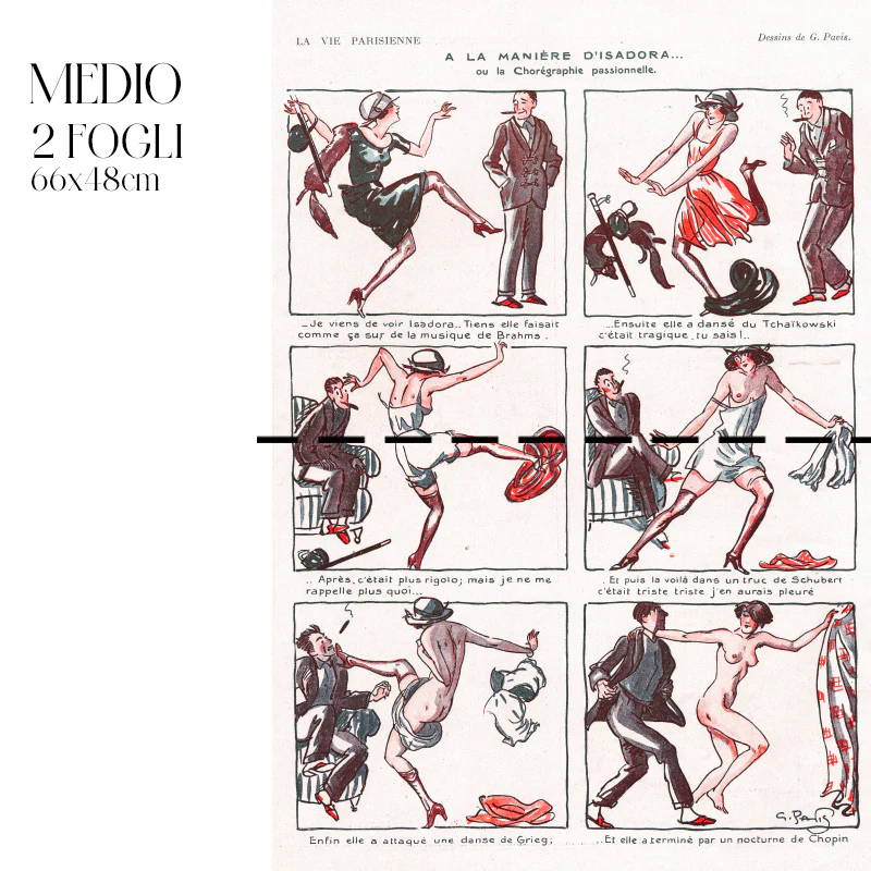 Decoupagé Moda - A La Maniére d'Isadora - Image 4