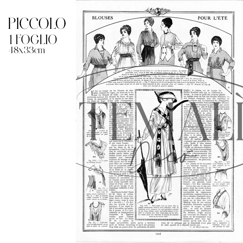 Dècoupage Moda - Blouses Pour L'Été - Image 3