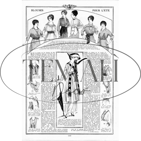 Dècoupage Moda - Blouses Pour L'Été - Image 5
