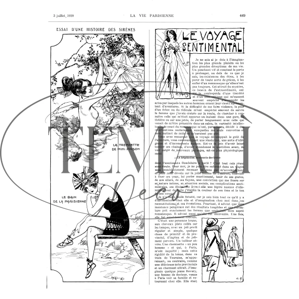 Découpage Moda - Le Voyage Sentimental - Image 5