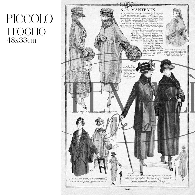 Découpage Moda - Nos Manteaux - Image 3