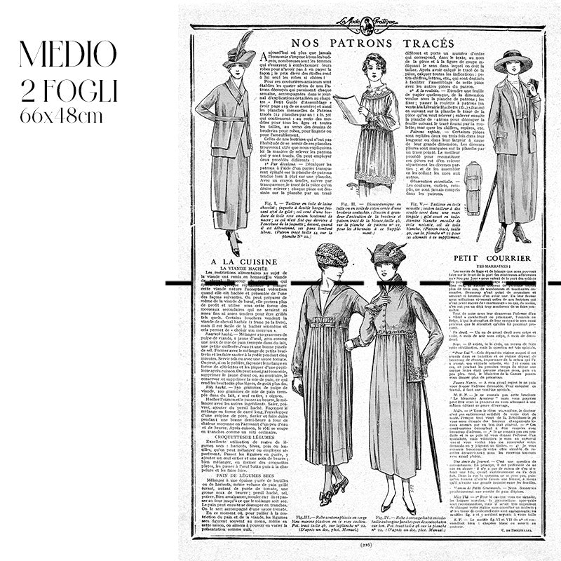 Dècoupage Moda - Nos Patrons Traces - Image 4