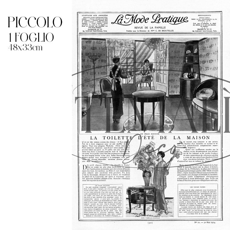 Découpage Moda - Revue de la Famille - Image 3