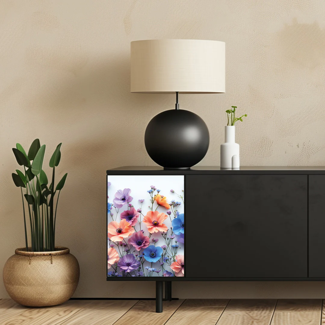 Dècoupage Modern Flora – Fiori colorati - Image 2
