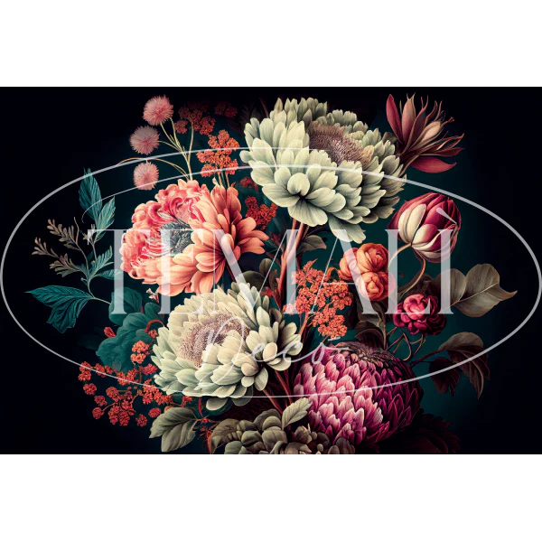 Dècoupage Modern Flora - Peonie Delicate - Image 5