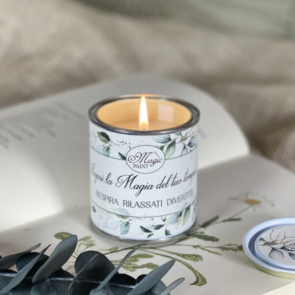 "Candela profumo floreale e sensuale" Magic Paint