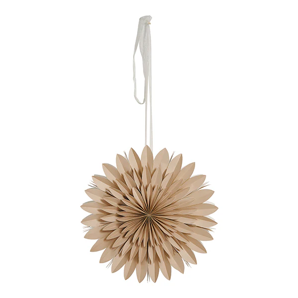 Fiore di Natale in carta - Beige - Mathilde M.