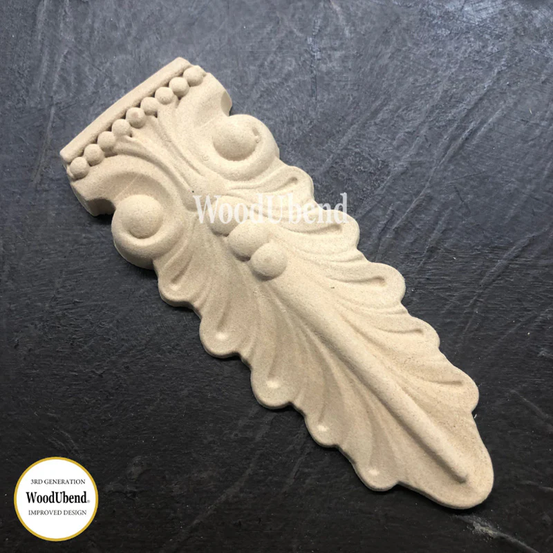 Fregio Decorativo “Acanto Noto”, WoodUbend