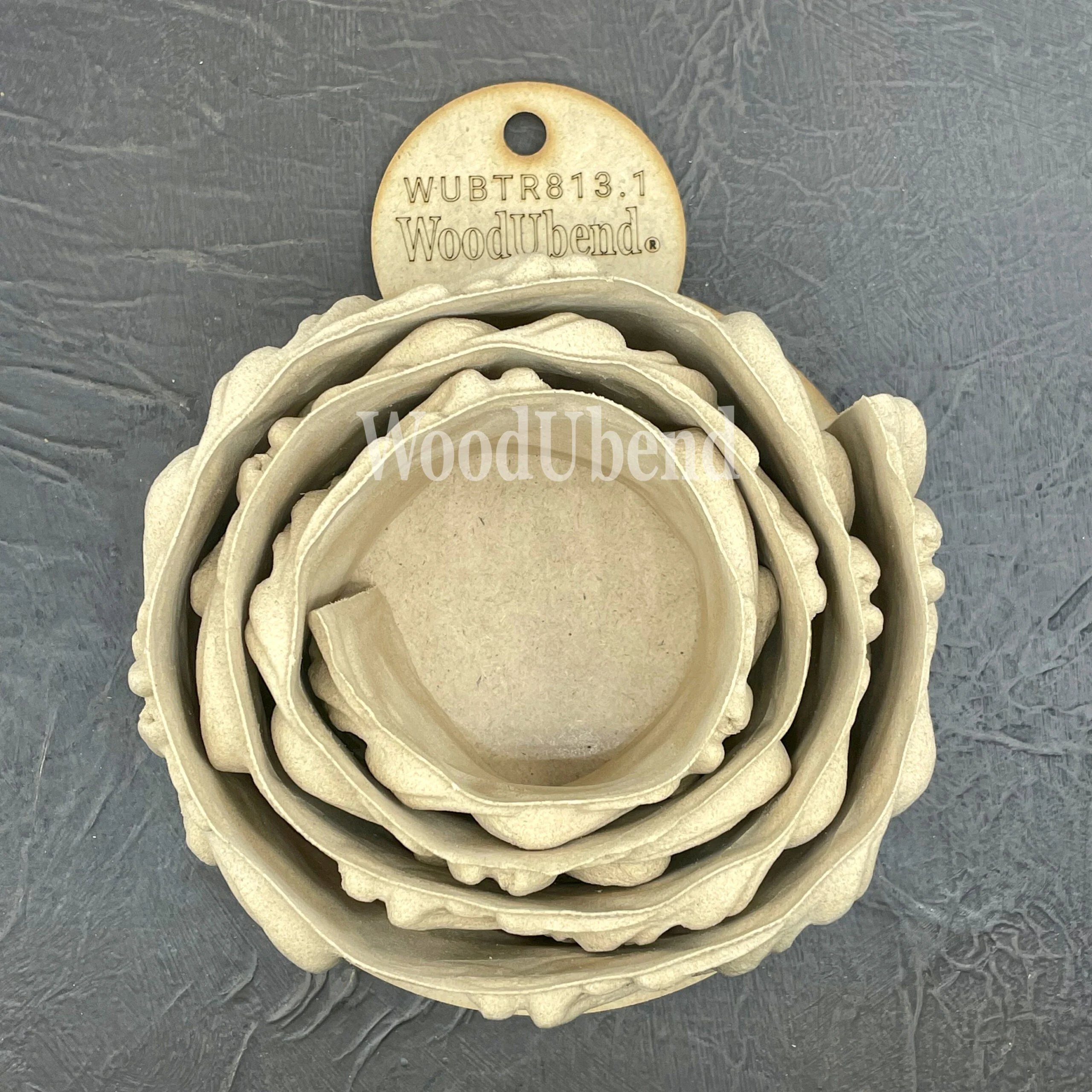 Fregio Decorativo "Cordone bosco magico small", WoodUbend - Image 2