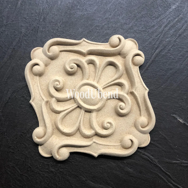 Fregio Decorativo “Flower Cookie”, WoodUbend