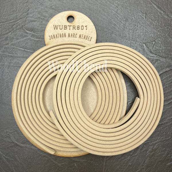 Fregio Decorativo "Cordone Linea Liscia Big", WoodUbend - Image 3