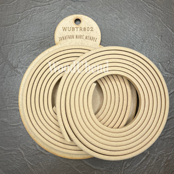 Fregio Decorativo "Cordone Linea Liscia Grossa Big", WoodUbend - Image 3