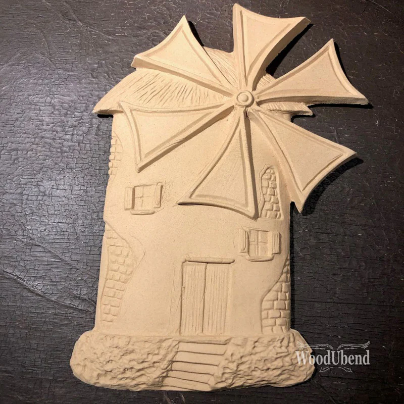 Fregio Decorativo  “Mulino”, WoodUbend